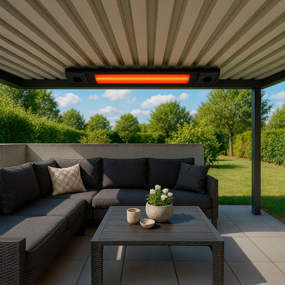 Riscaldatore a infrarossi SINED 1000W SOUND-MPC – Bluetooth, IPX4 - Outdoor Privé