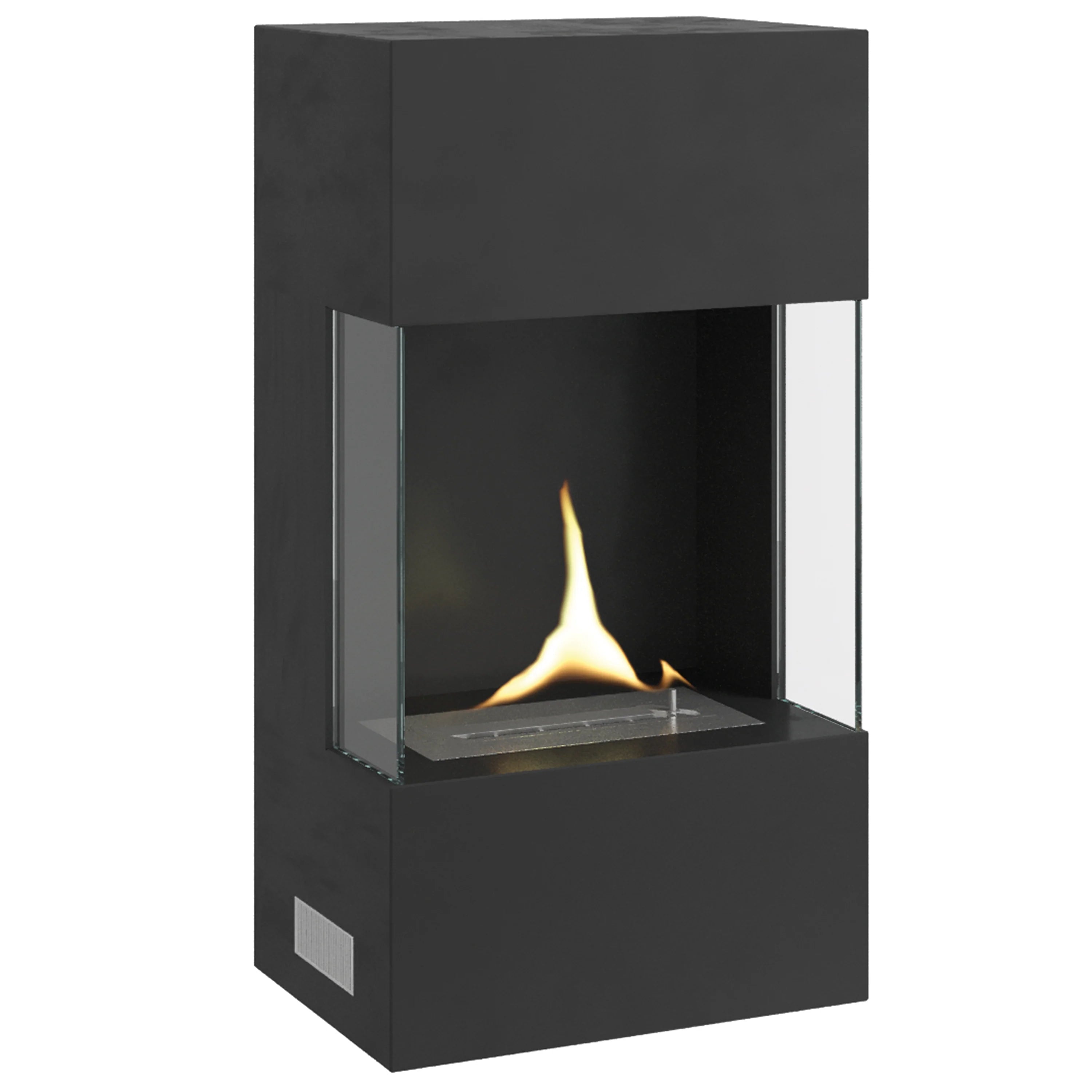 Caminetto da muro Tenderflame Indie Wall 2000W - Inclusi Accendino e Carburante 2,5L - Outdoor Privé