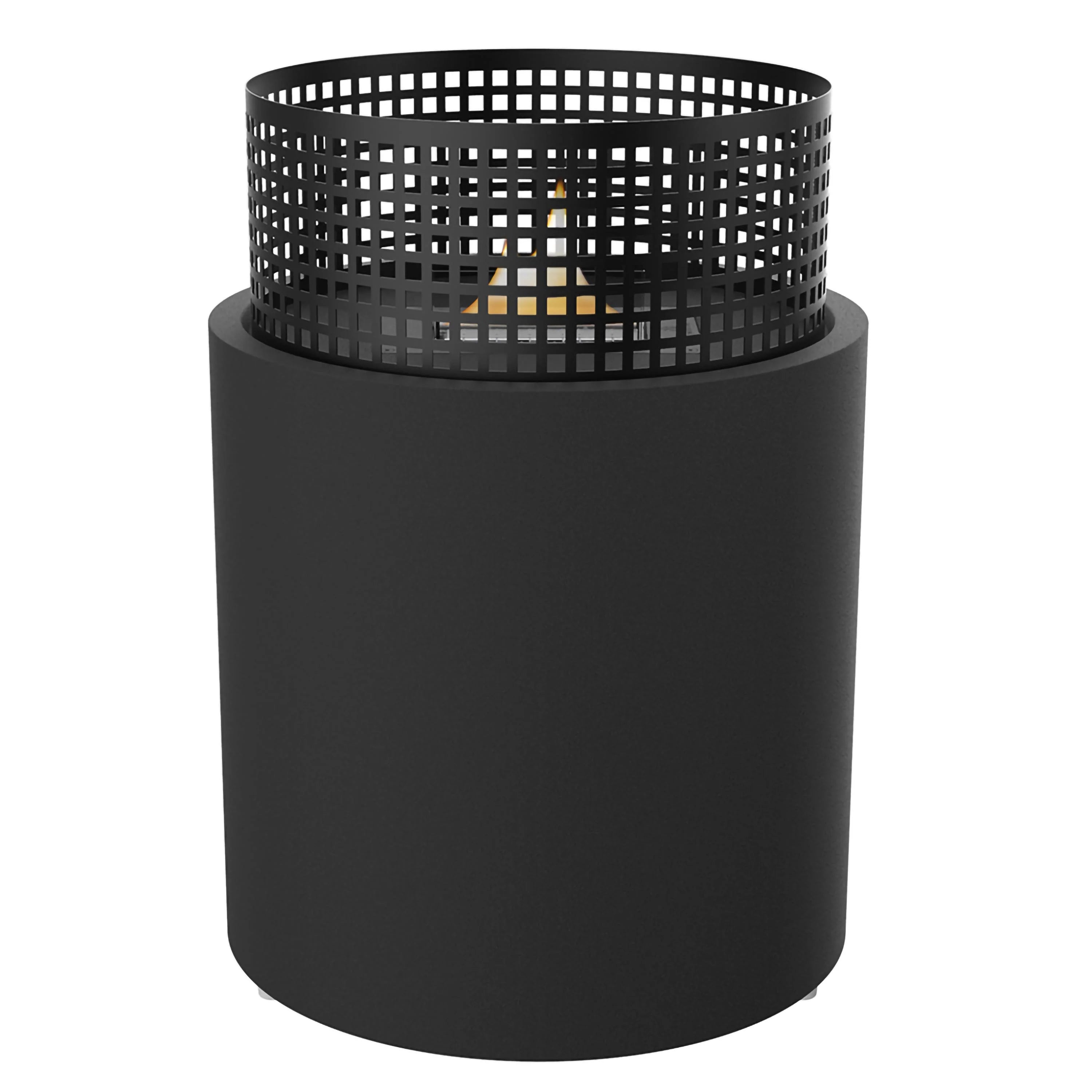 Braciere da terra Tenderflame Mossel Bay Black Ø40 – 1100W - Outdoor Privé