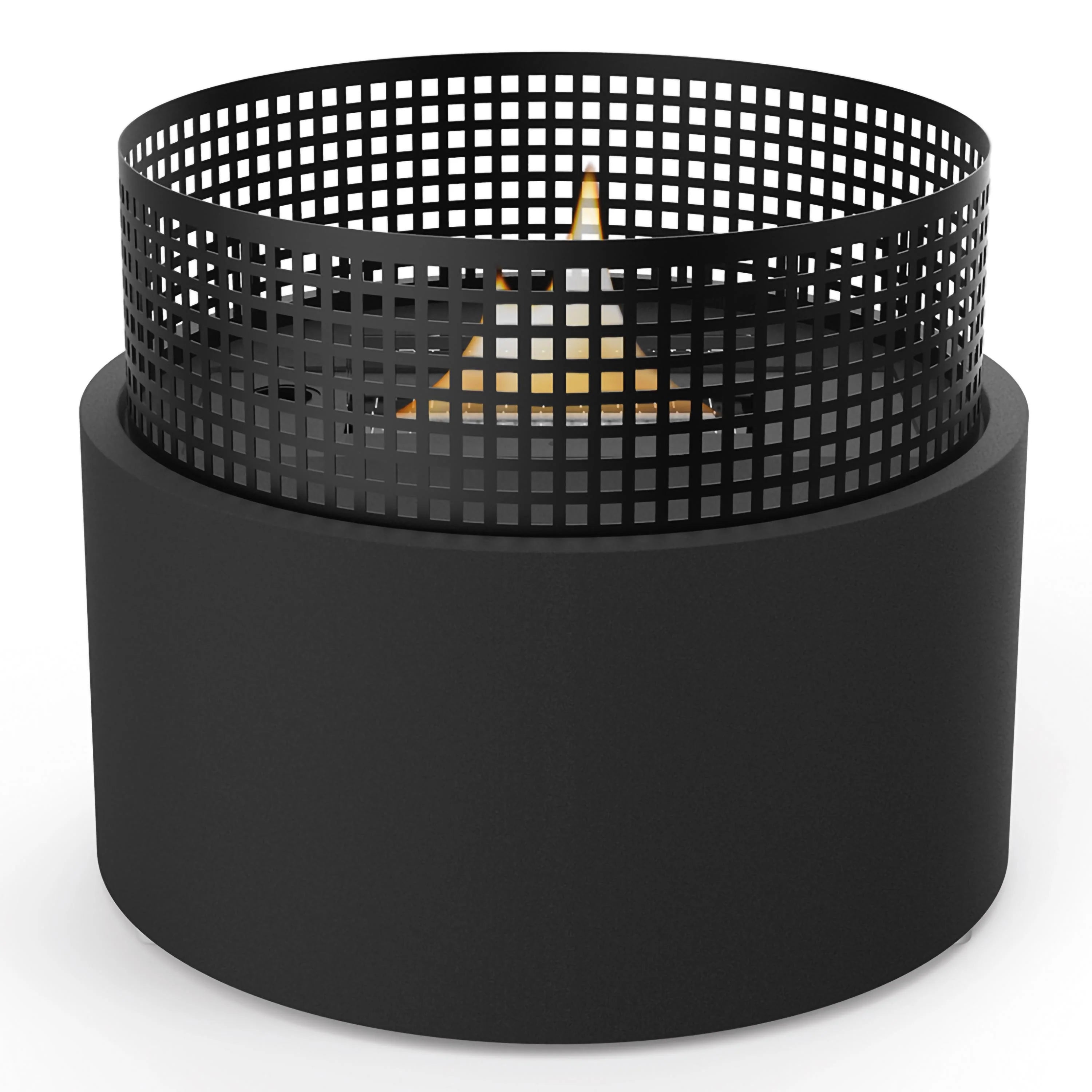 Braciere Tenderflame Plettenberg Black Ø50 – fiamma 18 cm, 2000W - Outdoor Privé