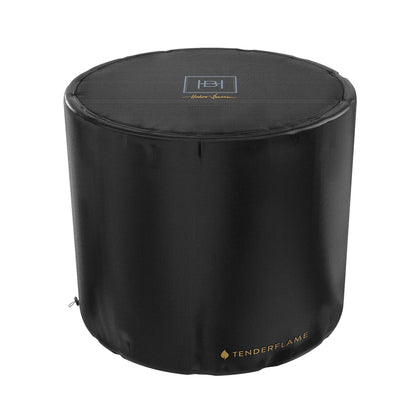 Braciere Tenderflame Plettenberg Black Ø50 – fiamma 18 cm, 2000W - Outdoor Privé