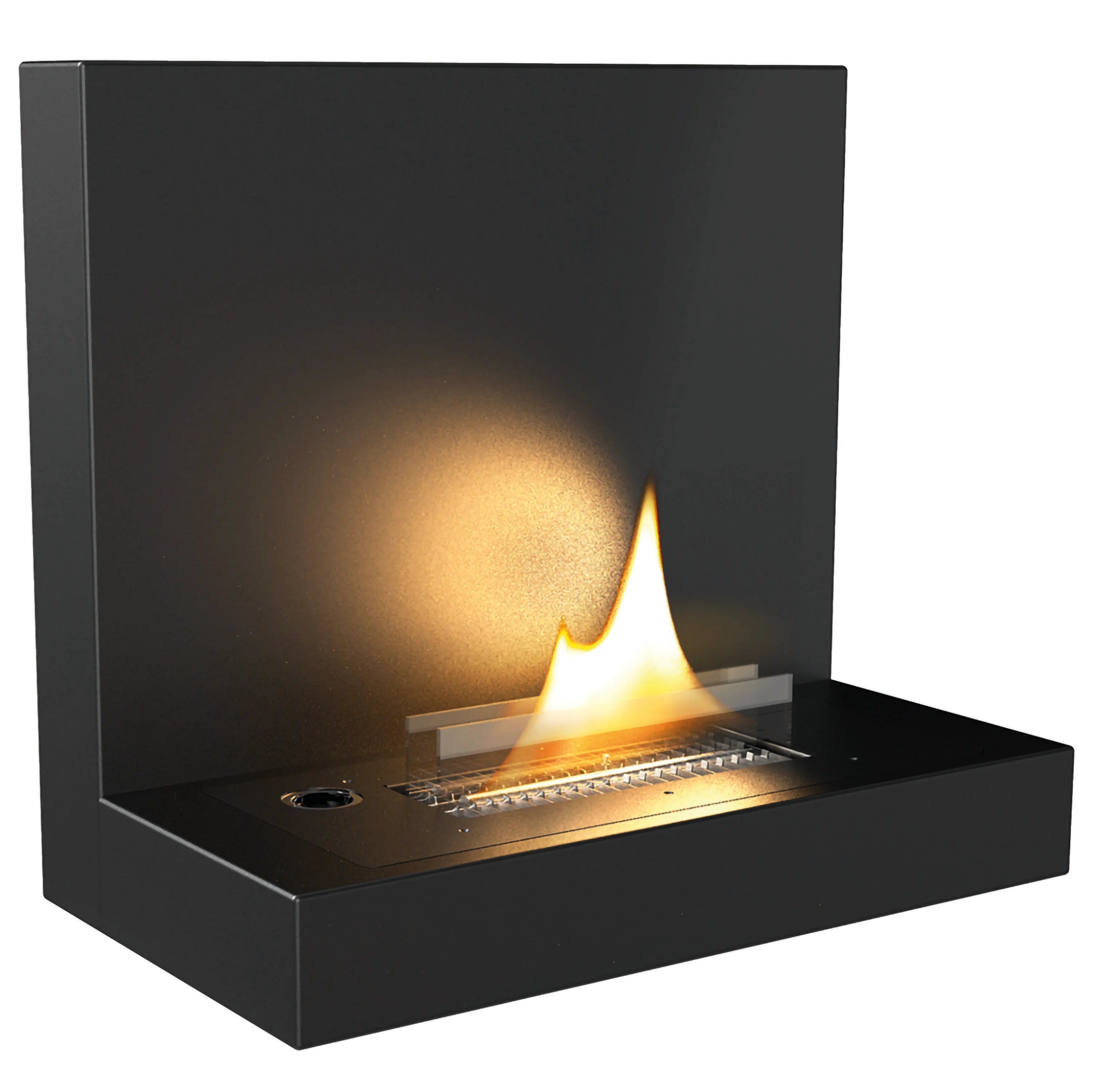 Caminetto Tenderflame Piano 180 Black - 2000W - Outdoor Privé
