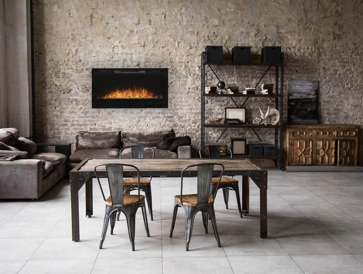 Caminetto elettrico MaisonFire Thera Mini – incasso 86,7×49,4×17,9 cm - Outdoor Privé