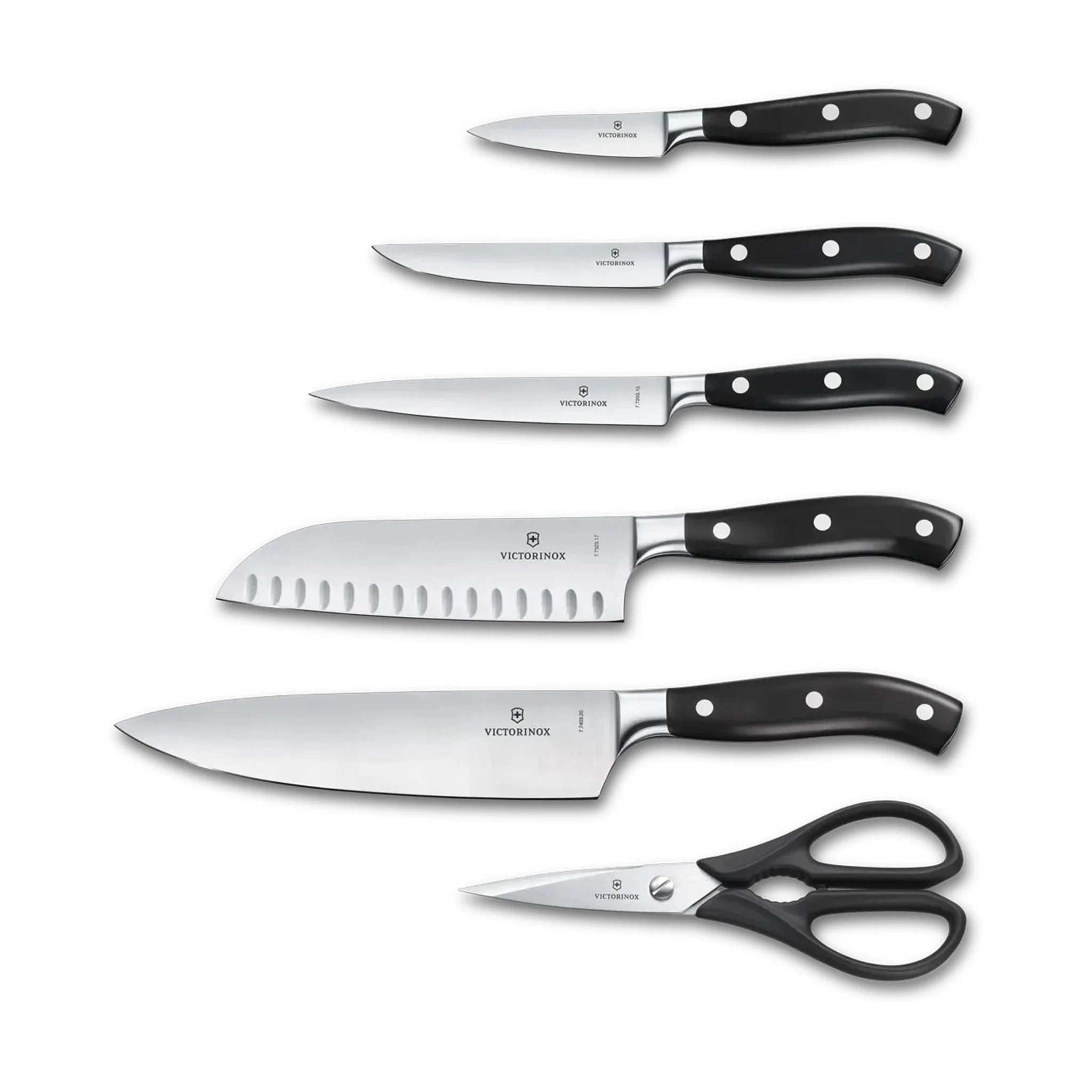 Ceppo Coltelli da Cucina 6 Pezzi Victorinoх Grand Maître – Nero - Outdoor Privé