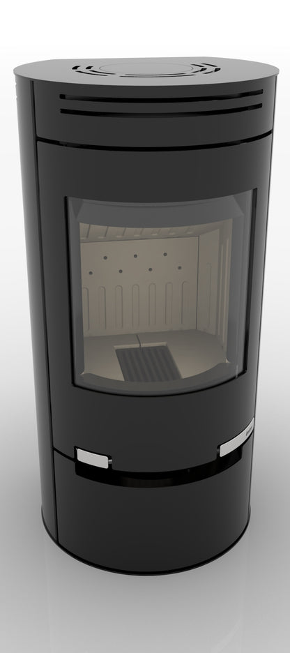 Stufa a legna Aduro 1.1 – 6 kW, A+, rendimento 81,2%, con Aduro - tronic - Outdoor Privé