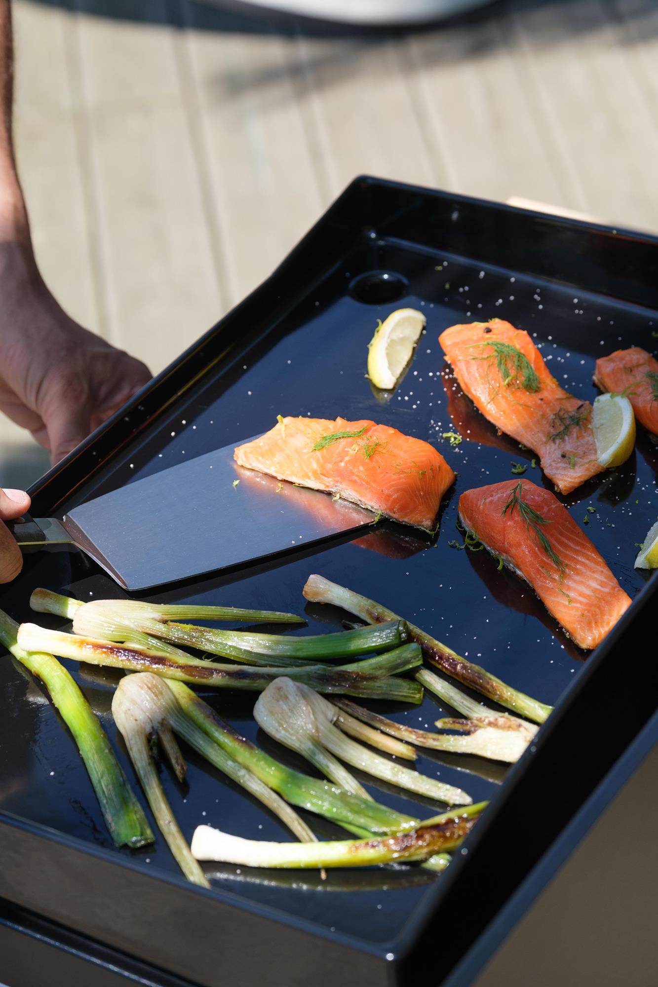 Spatola lunga grande in acciaio inox Le Marquier - AGR90 - Outdoor Privé