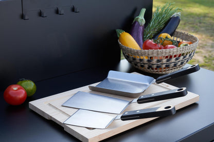 Spatola grande con bordi in acciaio inox Le Marquier - AGR88 - Outdoor Privé