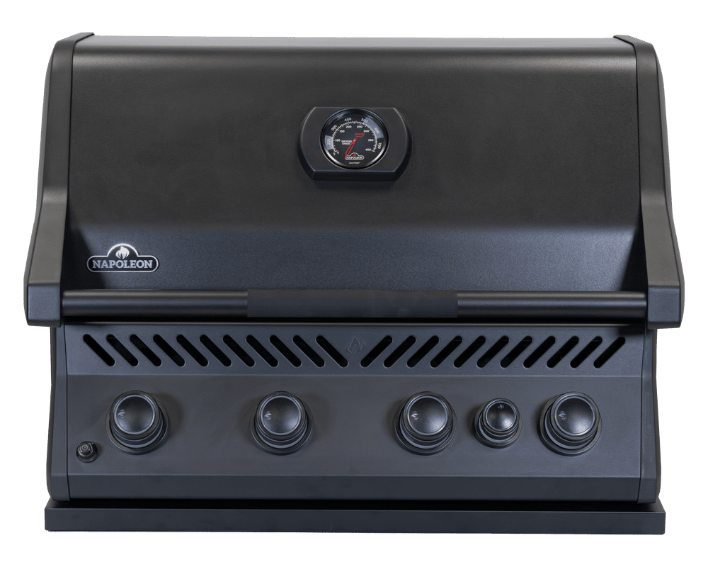 Barbecue a gas da incasso Napoleon Serie 300 32” – Nero Opaco - Outdoor Privé