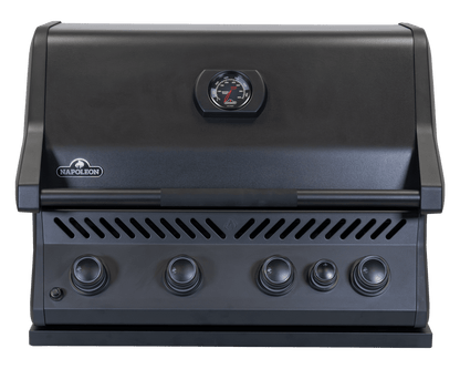 Barbecue a gas da incasso Napoleon Serie 300 32” – Nero Opaco - Outdoor Privé