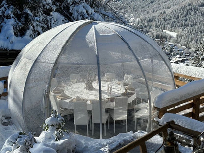 Igloo Trasparente Solaris Bolla 400 UP 7,21 m² | Policarbonato anti - UV - Outdoor Privé