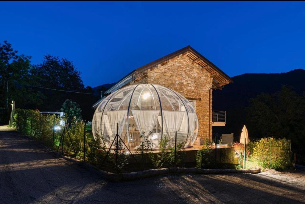 Igloo Trasparente Solaris Bolla 400 UP 7,21 m² | Policarbonato anti - UV - Outdoor Privé