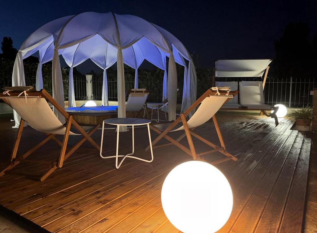 Igloo Solaris Bolla 500 Liberty 11,34 m² | Canopy estivo - Outdoor Privé