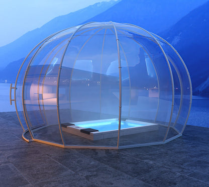 Igloo Trasparente Solaris Bolla 500 UP 11,34 m² | Policarbonato anti-UV - Outdoor Privé