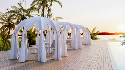 Igloo Solaris Bolla 300 Liberty 4,52 m² | Canopy estivo in tessuto - Outdoor Privé