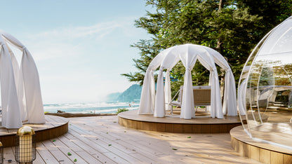 Igloo Solaris Bolla 300 Liberty 4,52 m² | Canopy estivo in tessuto - Outdoor Privé