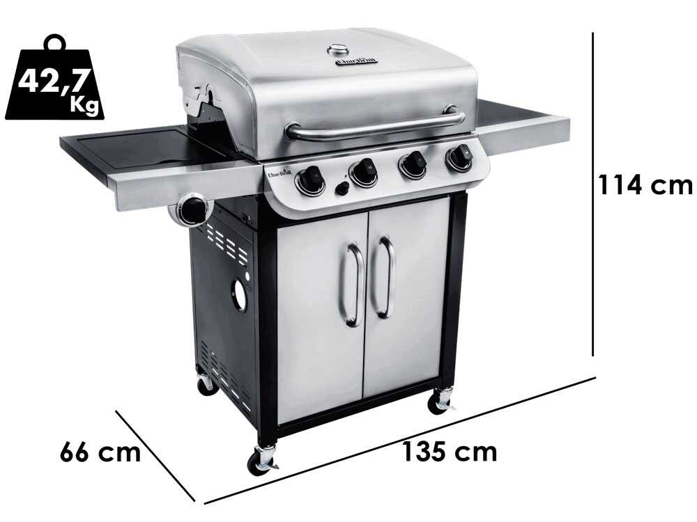 Barbecue a gas Char-Broil Convective 440S – 4 + 1 bruciatori - Outdoor Privé