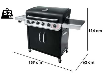 Barbecue a gas Char-Broil Convective 640B XL – 6+1 bruciatori - Outdoor Privé