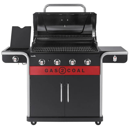 Barbecue Char-Broil Gas2Coal 2.0 4B – ibrido gas/carbone con 4 bruciatori - Outdoor Privé