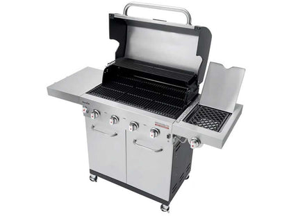 Barbecue a gas Char-Broil Professional Pro S4 – 4 bruciatori, TRU-Infrared e fornello laterale - Outdoor Privé