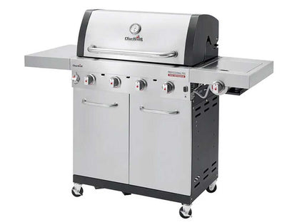 Barbecue a gas Char-Broil Professional Pro S4 – 4 bruciatori, TRU-Infrared e fornello laterale - Outdoor Privé