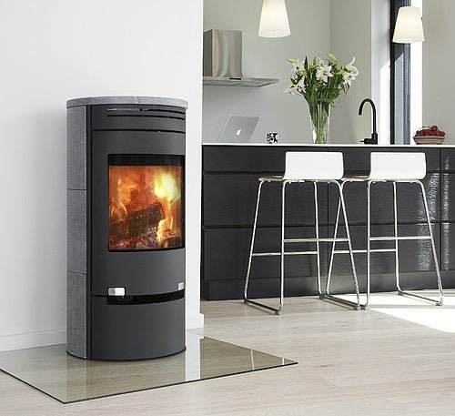 Stufa a legna Aduro 1.1SK 6 kW A+ in pietra ollare - Outdoor Privé