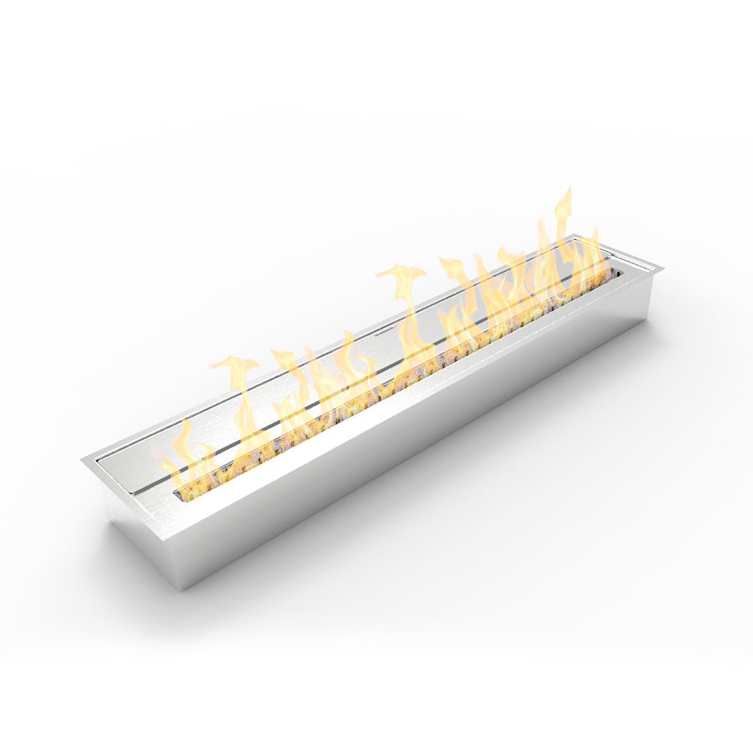 Bruciatore a bioetanolo Divina Fire DF87067 7 litri in acciaio inox da incasso - Outdoor Privé