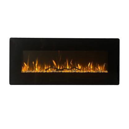 Camino elettrico Divina Fire Dallas 127 cm da parete 1800 W - Outdoor Privé