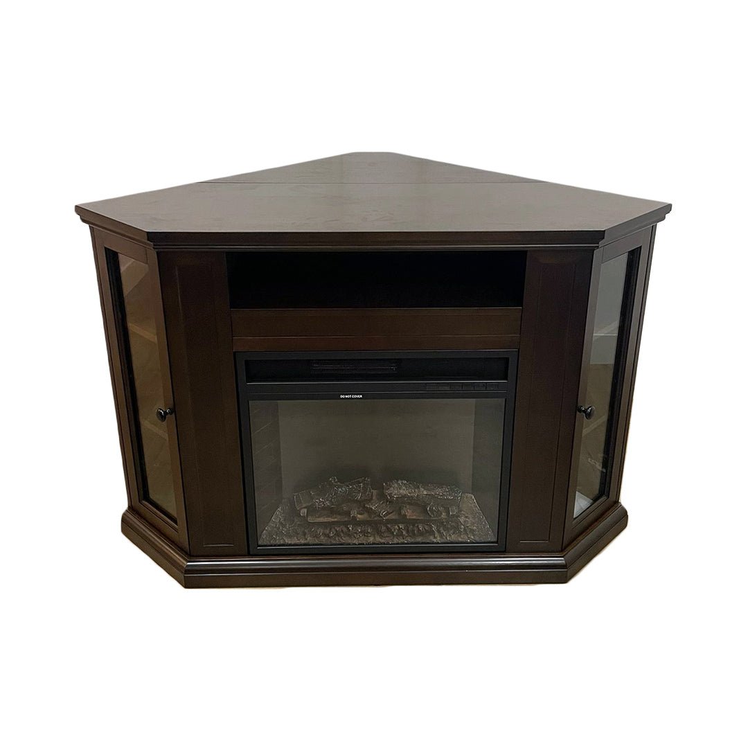 Camino elettrico Divina Fire Madison angolare da terra - Outdoor Privé