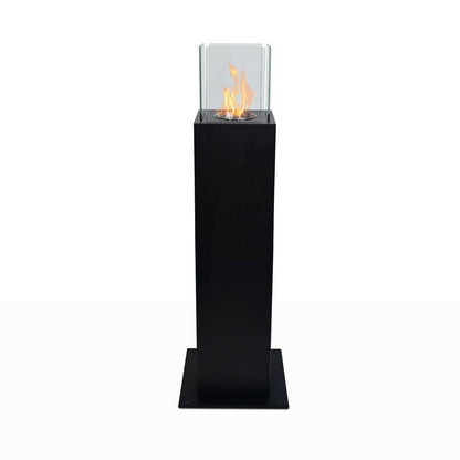 Biocamino Divina Fire Capri 110 da terra per esterno bianco o nero - Outdoor Privé