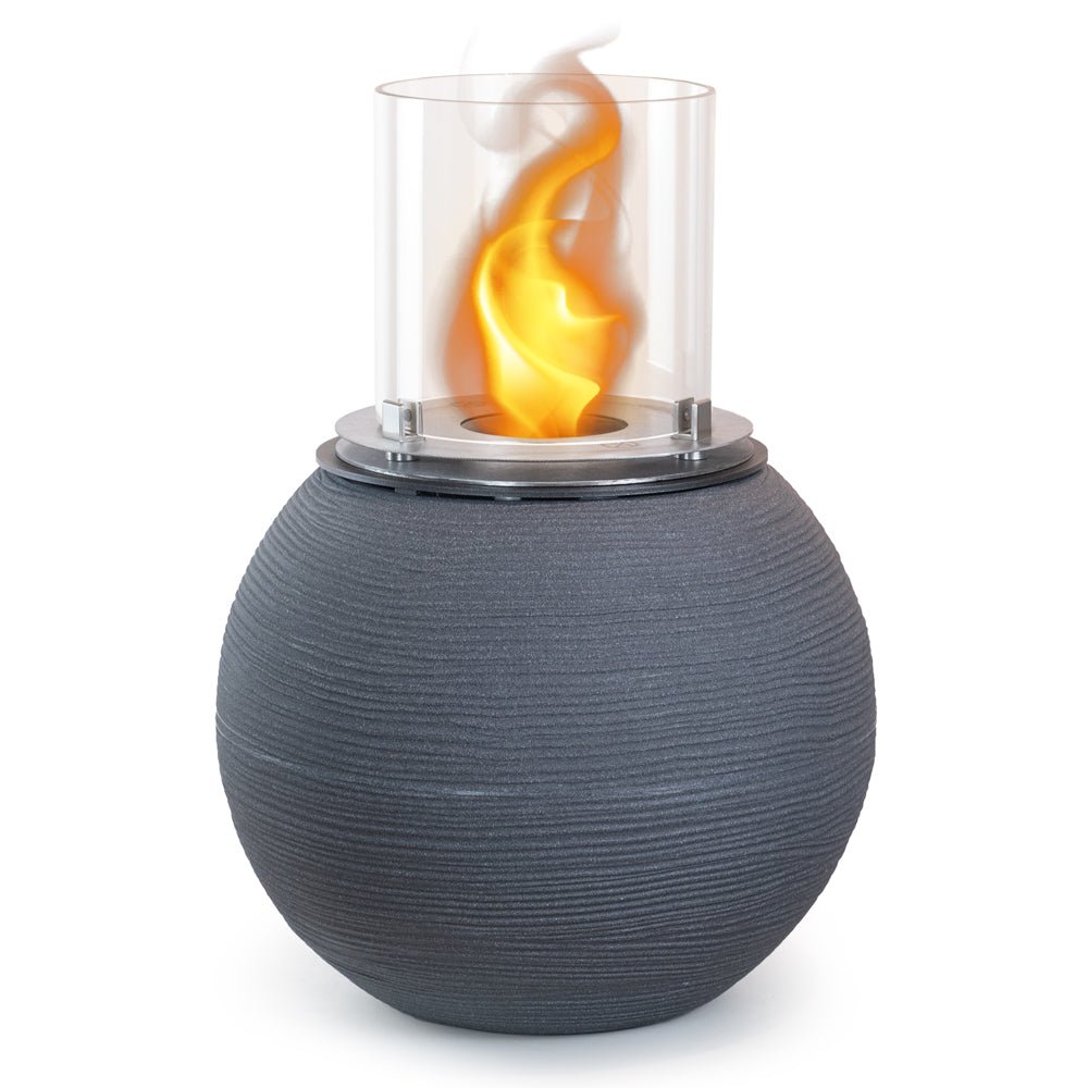 Biocamino Divina Fire Botticelli da terra per interno ed esterno - Outdoor Privé