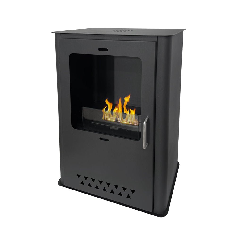 Stufa a bioetanolo Divina Fire Luisa da terra 50 × 30 × 68 cm - Outdoor Privé