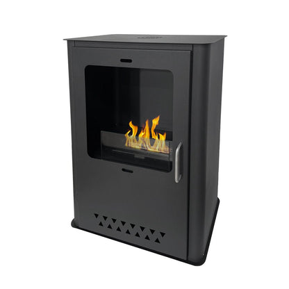 Stufa a bioetanolo Divina Fire Luisa da terra 50 × 30 × 68 cm - Outdoor Privé