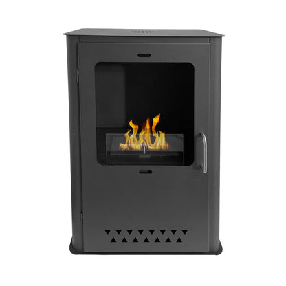 Stufa a bioetanolo Divina Fire Luisa da terra 50 × 30 × 68 cm - Outdoor Privé