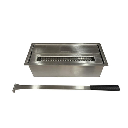 Stufa a bioetanolo Divina Fire Asia ventilata con ventilazione elettrica - Outdoor Privé