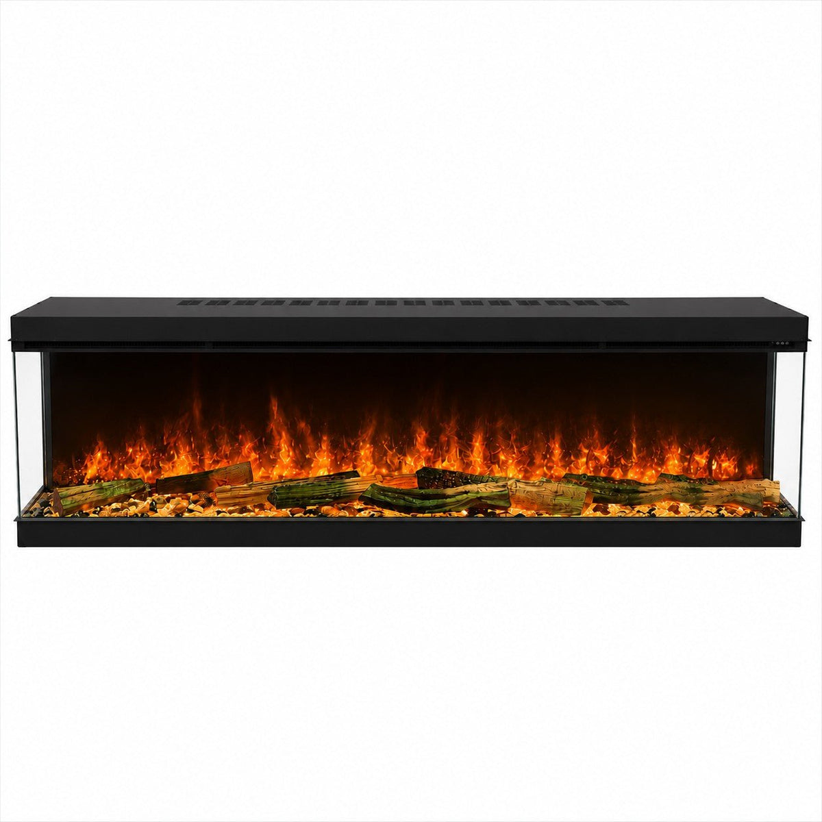 Camino elettrico Divina Fire Belmont 150 da incasso a 3 lati LED RGB - Outdoor Privé