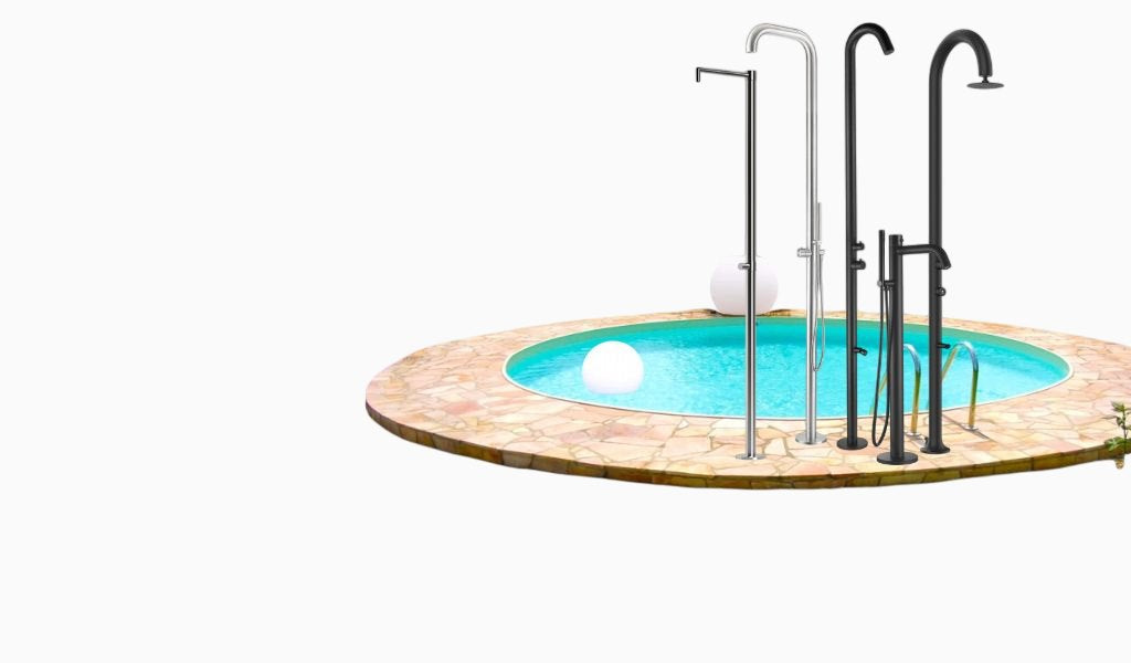 docce da esterno e piscina