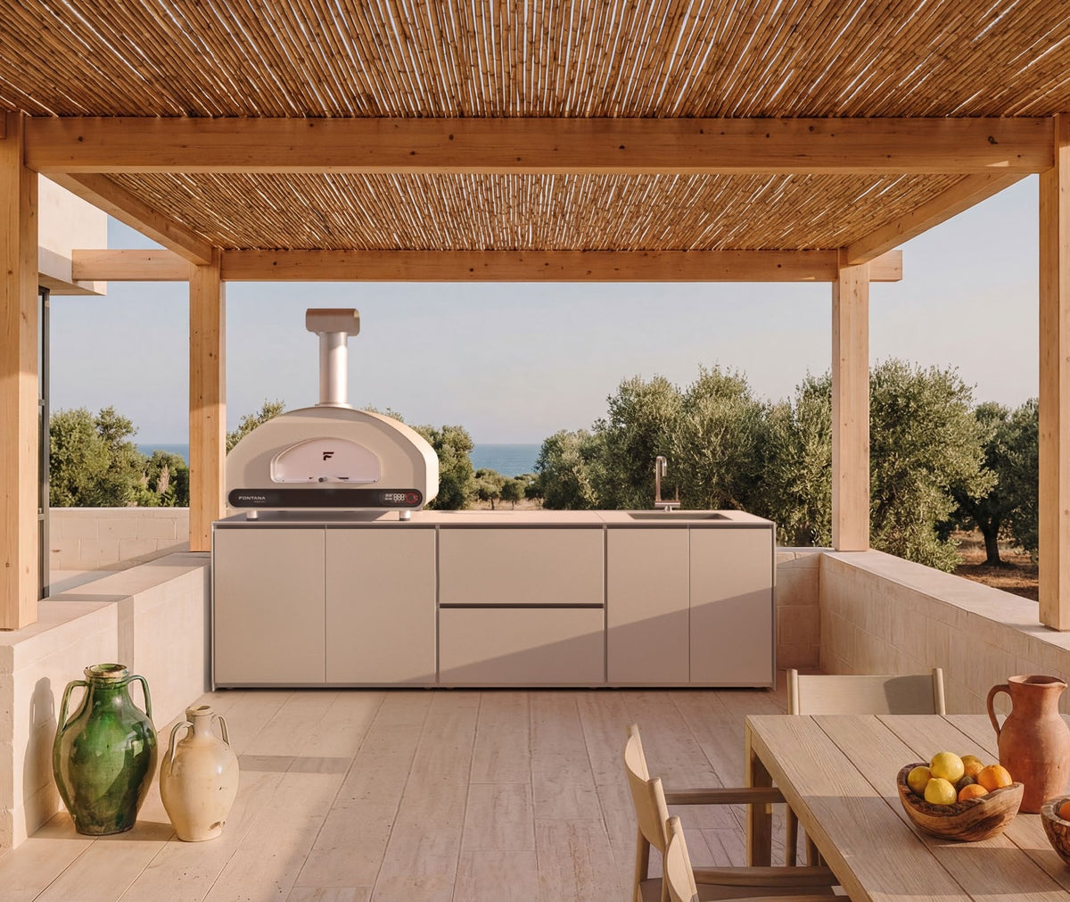 Fontana Ignes IGN-Oven – Modulo base per forno pizza - Outdoor Privé