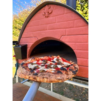 Passione forno per pizza ibrido legna e gas - piano cottura: 80x60cm - Outdoor Privé