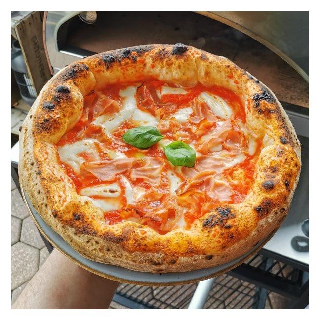 Forno a gas Pizza Party Emozione – piano 40×70, 2 pizze, 550 °C - Outdoor Privé