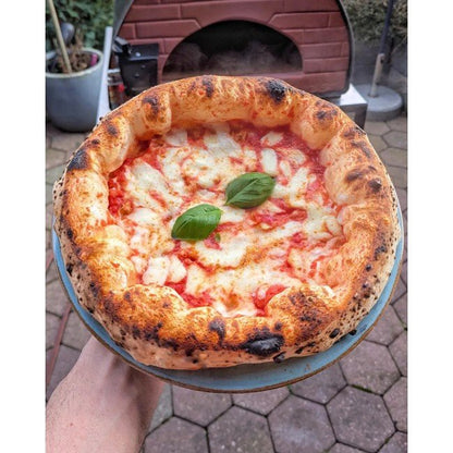 Bollore forno a gas Ibrido per pizza da esterno: piano cottura: 60x60cm - Outdoor Privé