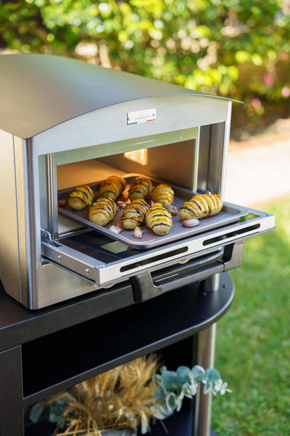 Forno elettrico da esterno Le Marquier Signature 450 – inox/nero - Outdoor Privé