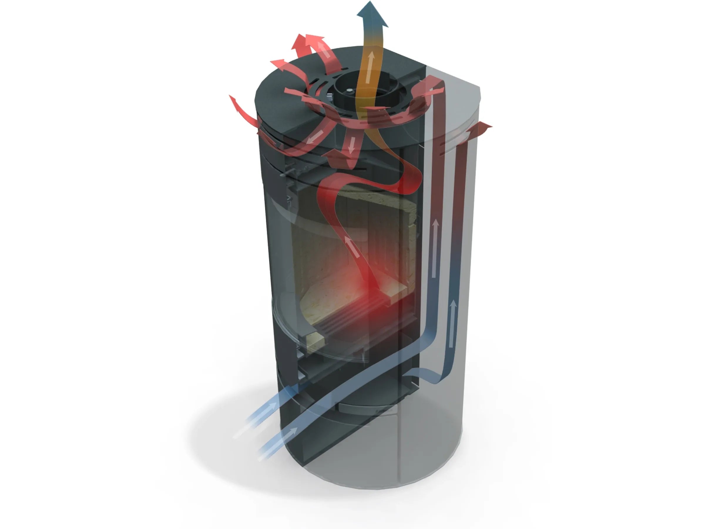 Stufa a legna Aduro 9.3 | 6 kW A+ - Outdoor Privé