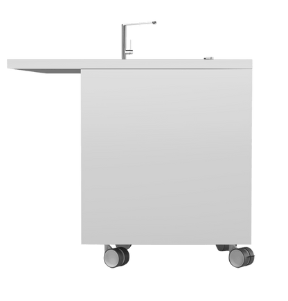 Cucina da esterno Panarea – isola inox 188×100 cm personalizzabile, 3 configurazioni preimpostate - Outdoor Privé