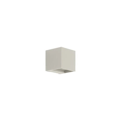 Applique da esterno Lombardo Dodo 100 Grigio chiaro LED 8W IP54 – 3000K - Outdoor Privé