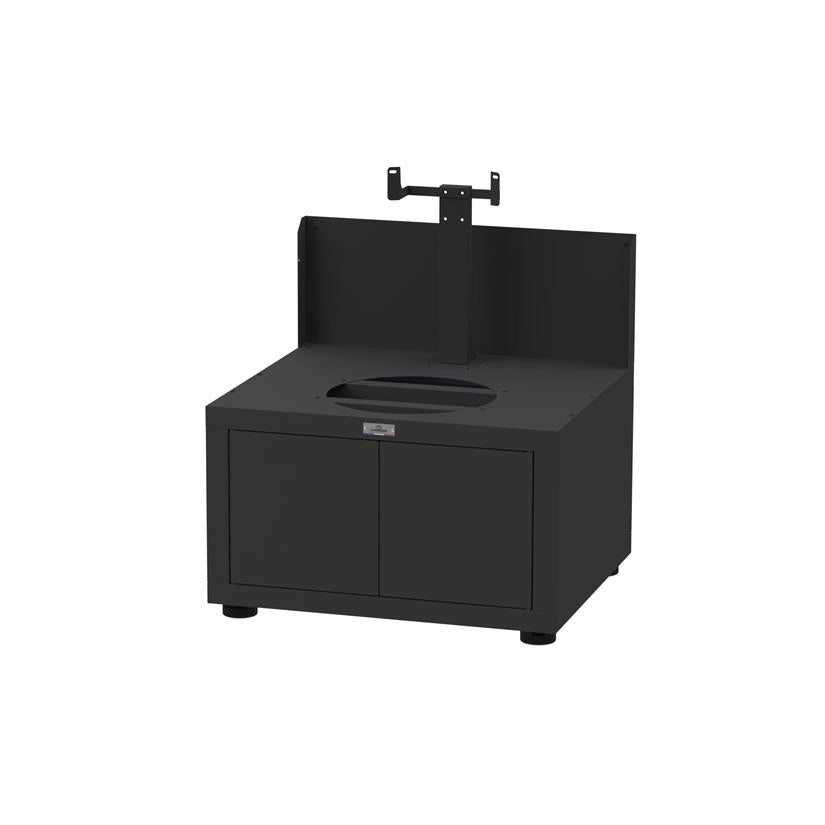 Mobile cucina per Kamado Le Marquier MC80EGGE13 – 80×70 cm nero - Outdoor Privé