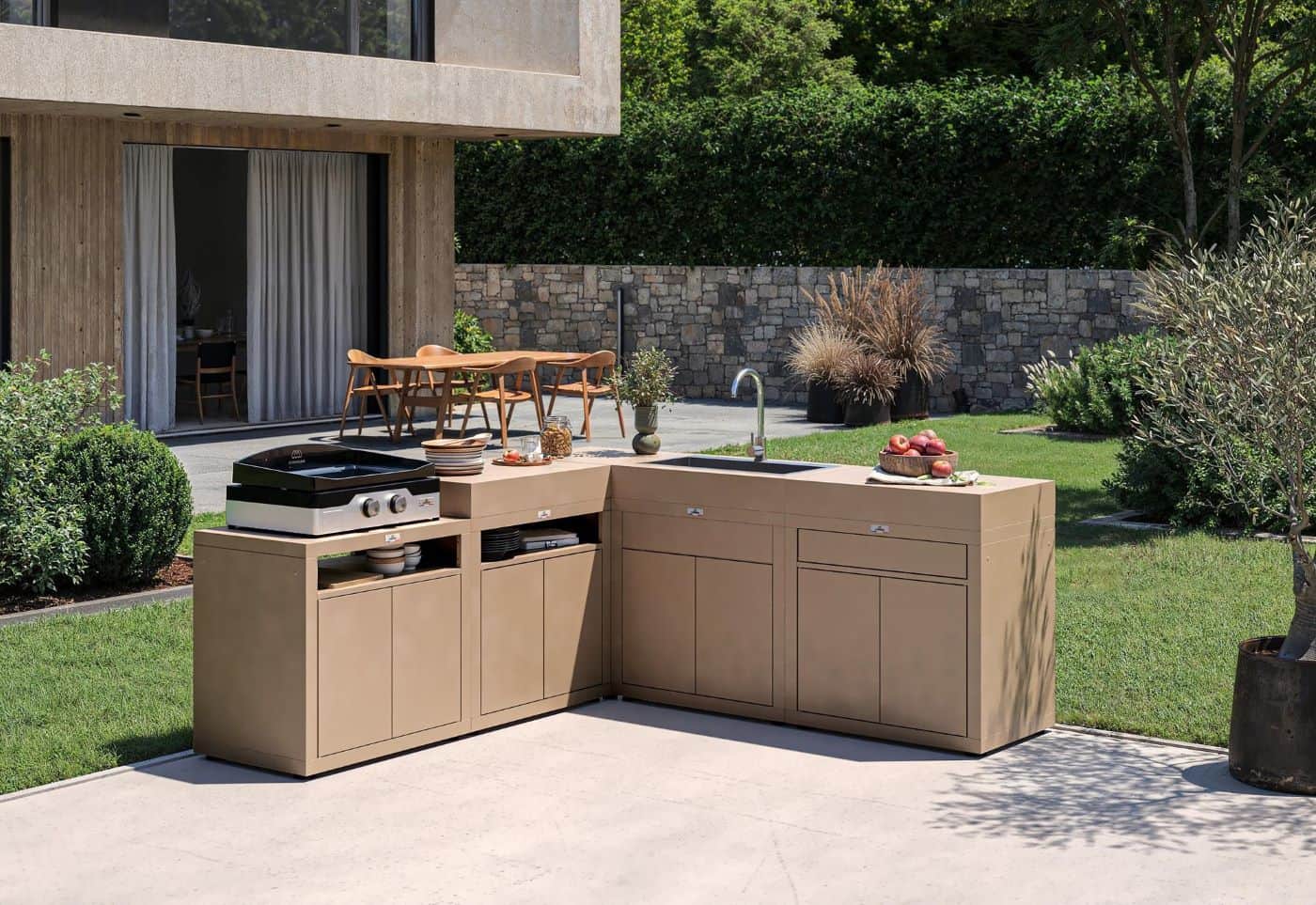 cucina da esterno le marquier