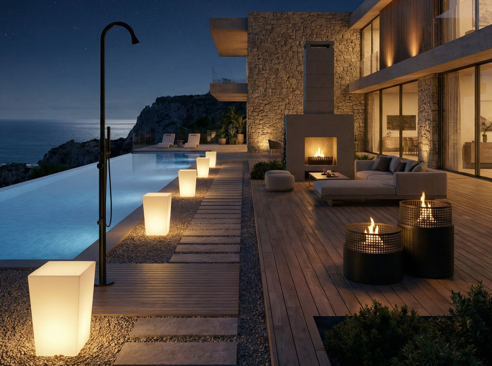 PROGETTO SPAZIO ESTERNO VILLA