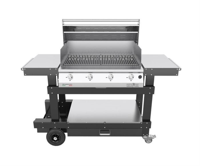 Barbecue a gas carrellato Pianeta Grill Master Grill – 4 fuochi – vista principale