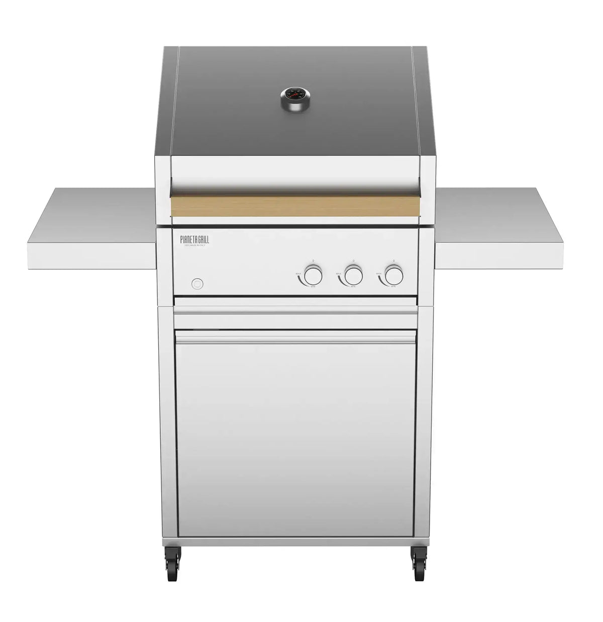 Barbecue a gas carrellato Pianeta Grill Saturno – 3 fuochi – vista principale