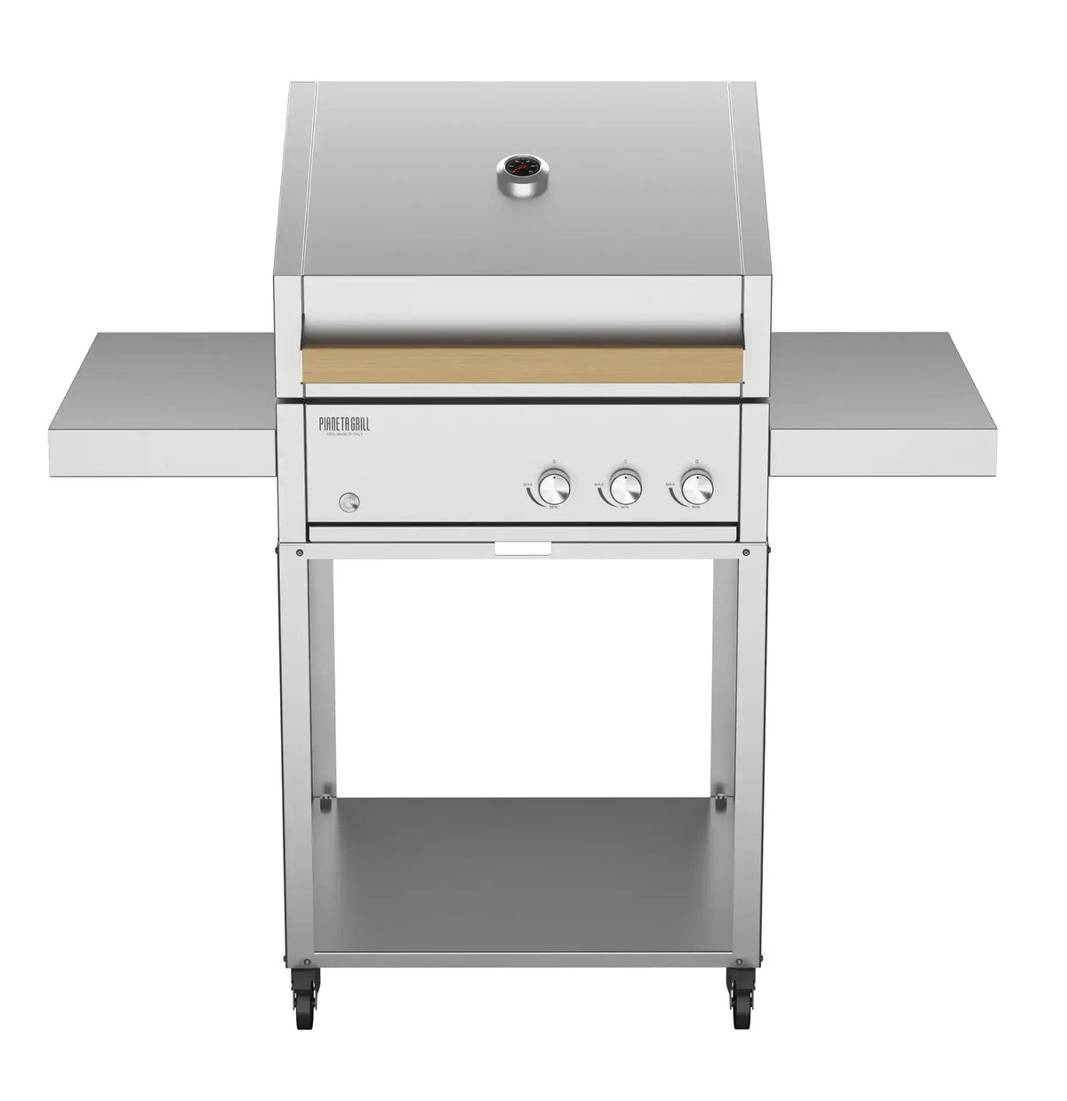 Barbecue a gas carrellato Pianeta Grill Saturno Smart – 3 fuochi - Outdoor Privé